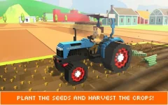Blocky Farm: Field Worker SIM - screenshot 2