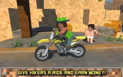 Blocky Moto Bike SIM: Summer Breeze - screenshot 1
