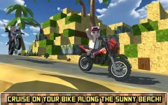 Blocky Moto Bike SIM: Summer Breeze - screenshot 4