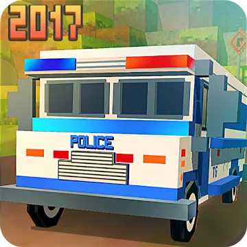 Blocky San Andreas Police 2017 MOD APK icon