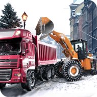Loader & Dump Truck Winter SIM - app icon