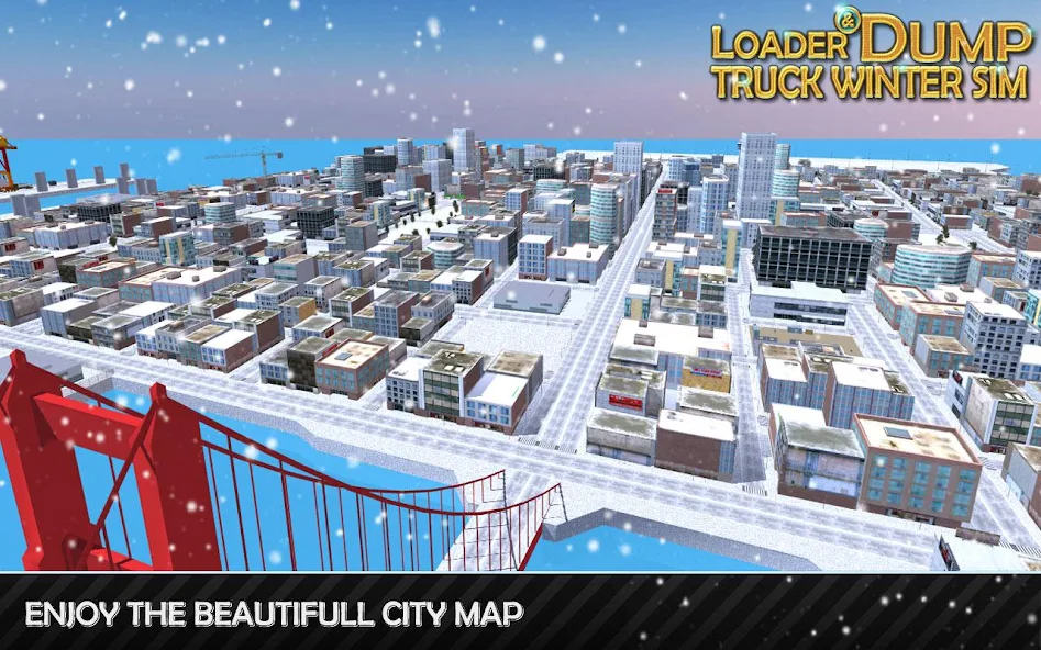 Loader & Dump Truck Winter SIM - screenshot 5