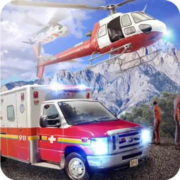 Rescue Ambulance & Helicopter MOD APK icon