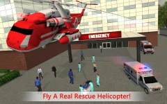 Rescue Ambulance & Helicopter - screenshot 2