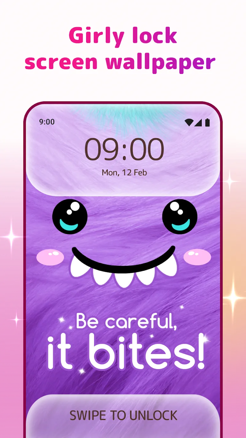 Cute Lock Screen & Wallpapers - screenshot 2