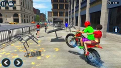 Extreme Rooftop Bike Rider Sim : Bike Games - screenshot 1