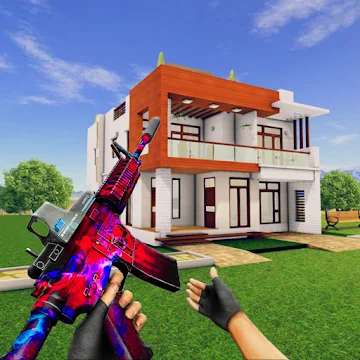 House destruction Smash destroy FPS shooting house MOD APK icon