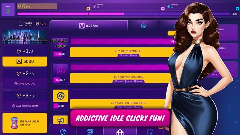 Sluts Inc APK - screenshot 1