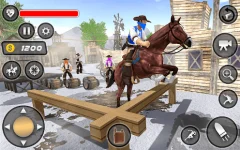 Snow West Mafia Redemption: Cowboy Shooting Game - screenshot 1