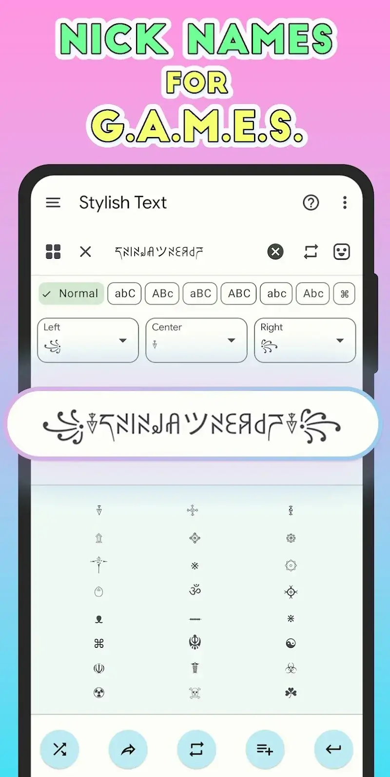 Stylish Text - Fonts Keyboard - screenshot 4