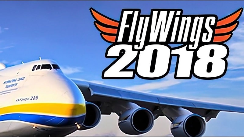 Flight Simulator 2018 FlyWings APK MOD APK icon