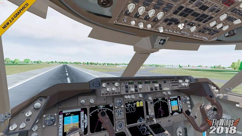 Flight Simulator 2018 FlyWings APK - screenshot 3