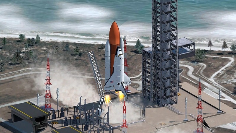 Space Shuttle Simulator 2023 APK - screenshot 2