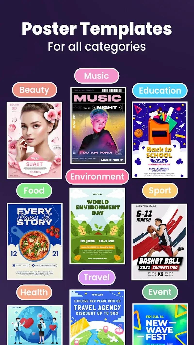 Poster Maker - Flyer Maker - screenshot 2