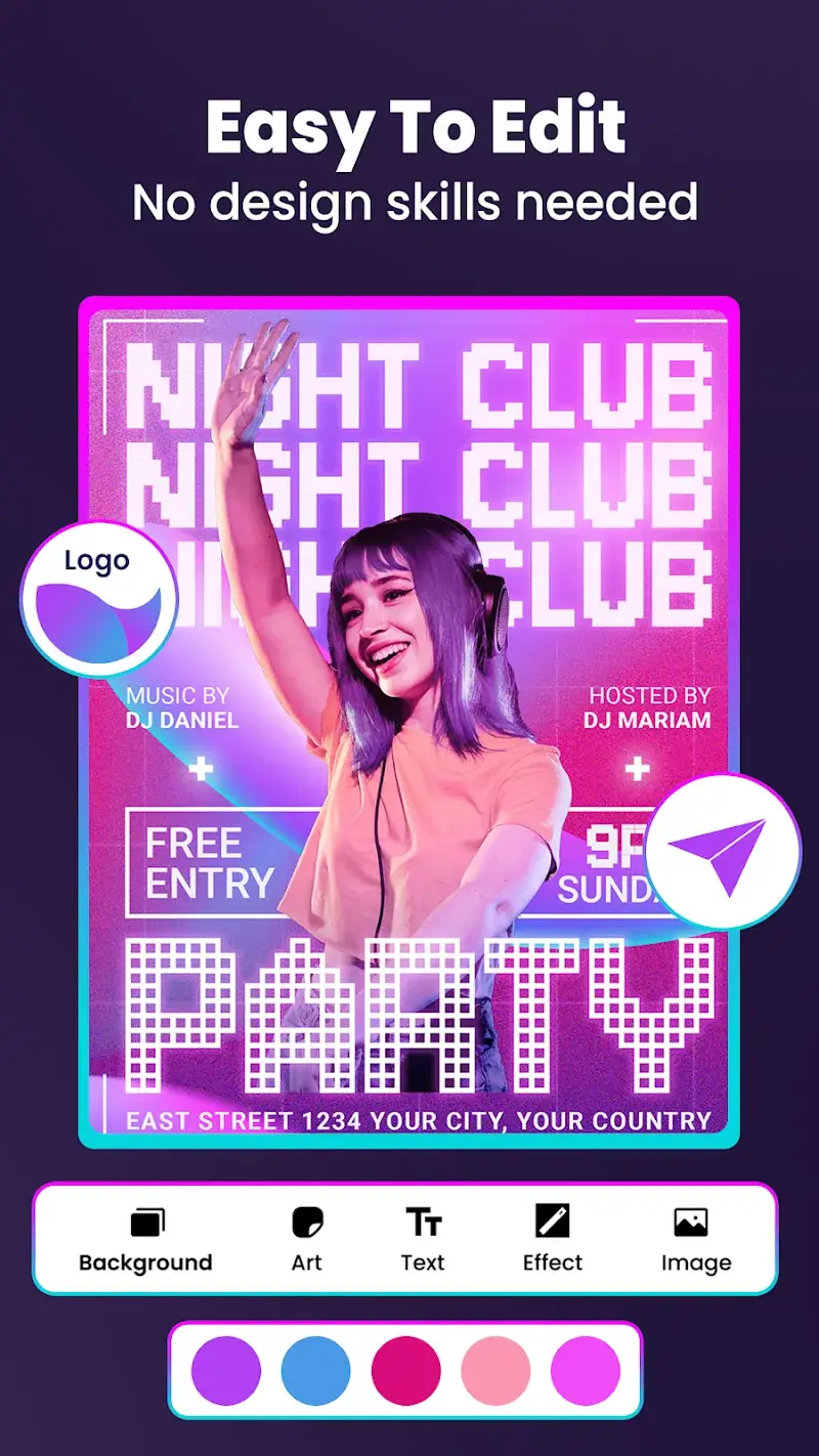 Poster Maker - Flyer Maker - screenshot 3