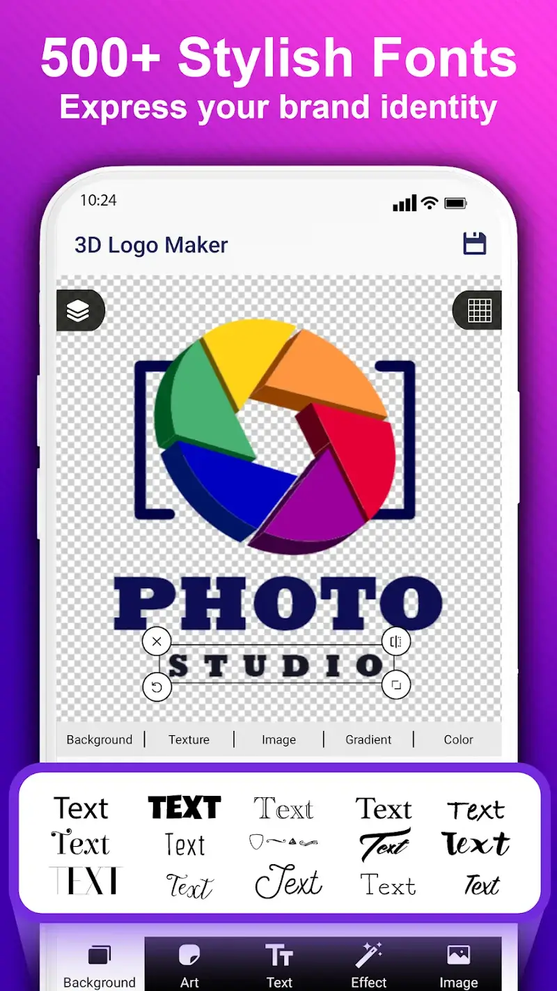 3D Logo Maker - screenshot 4