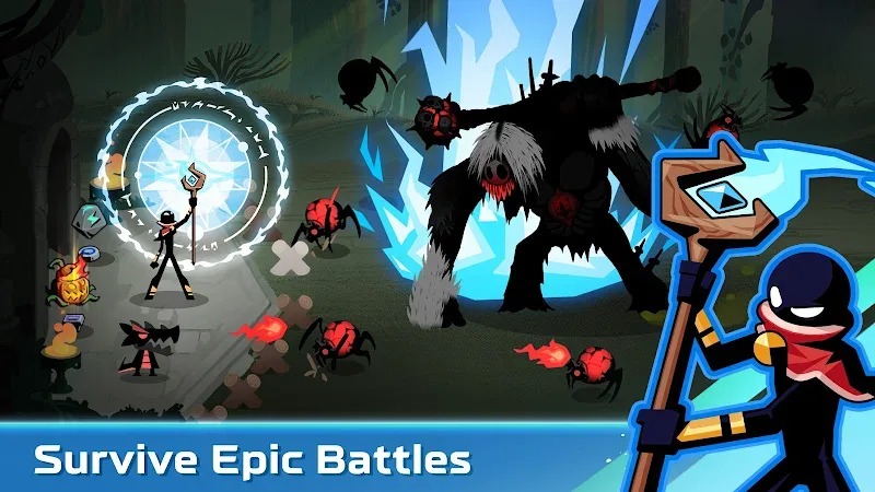 Warventure Stickman Clash - screenshot 1