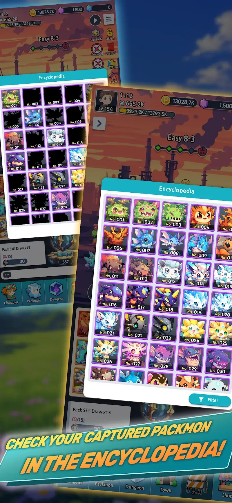 PackMon IdleTrainer Simulator - screenshot 3