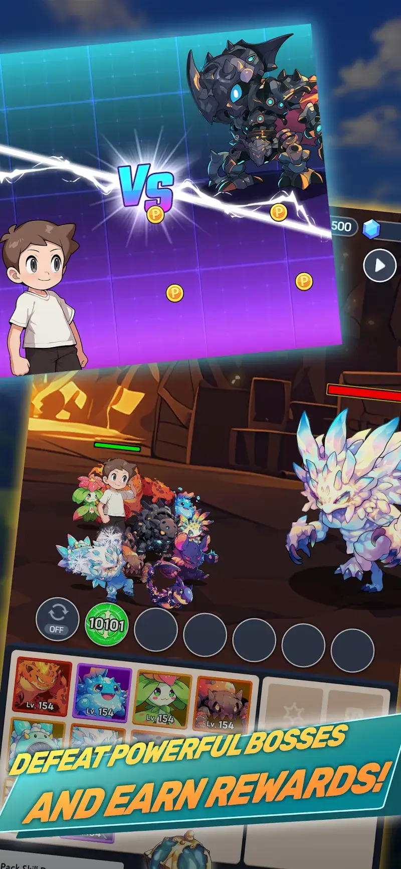 PackMon IdleTrainer Simulator - screenshot 5