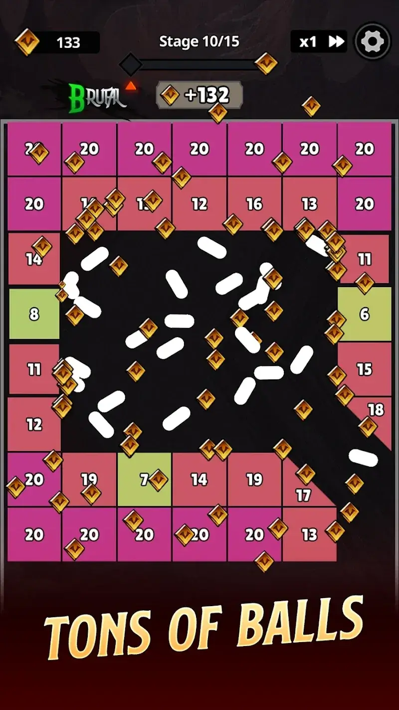 Ball shooter Hero Puzzle RPG - screenshot 2