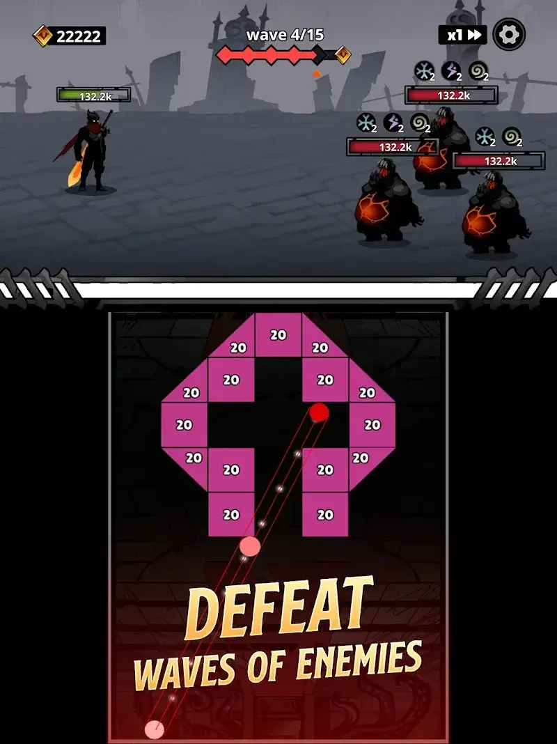 Ball shooter Hero Puzzle RPG - screenshot 6