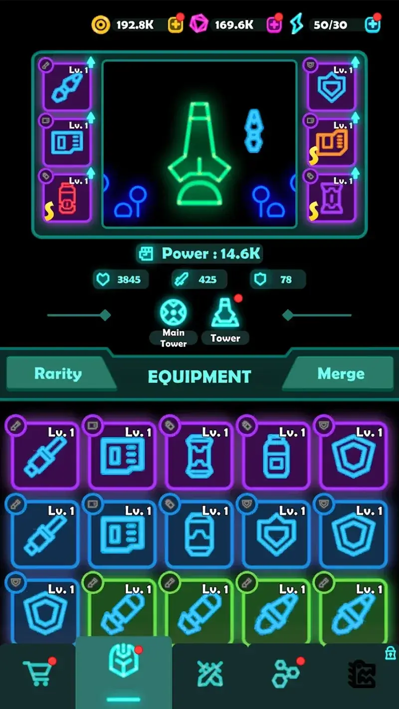 Falltopia Epic Space Idle RPG - screenshot 4