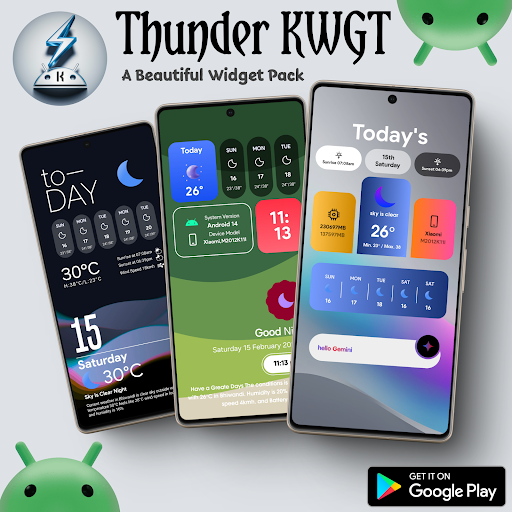 Thunder KWGT - screenshot 1