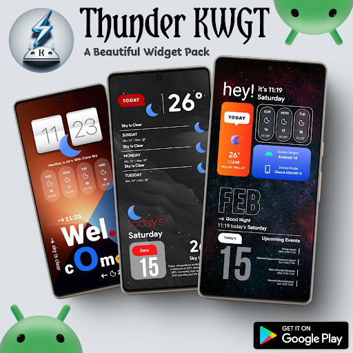Thunder KWGT - screenshot 2