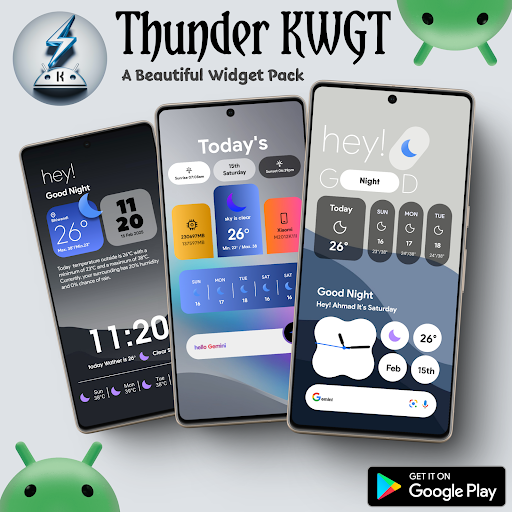 Thunder KWGT - screenshot 3