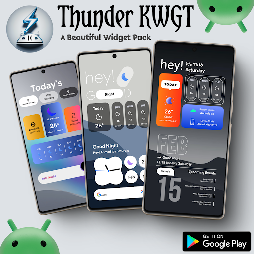 Thunder KWGT - screenshot 4