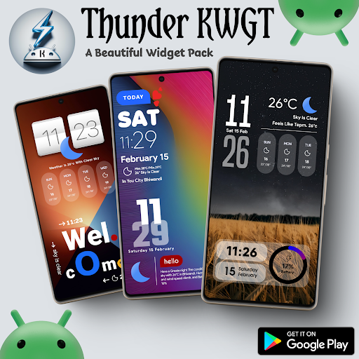 Thunder KWGT - screenshot 5
