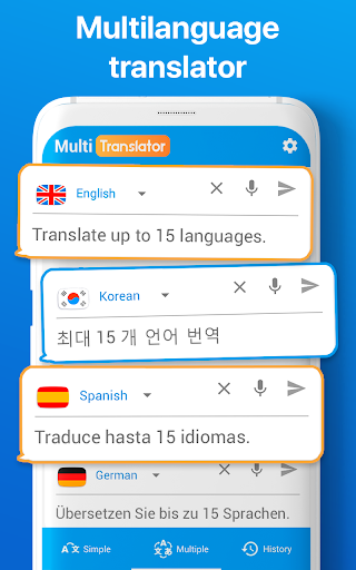 Multi language Translator Text - screenshot 2