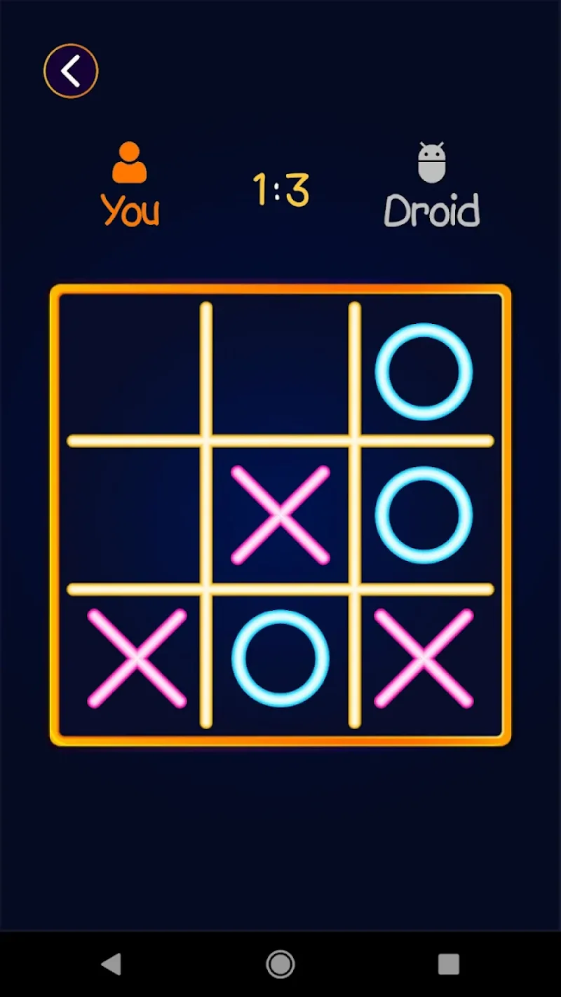 Tic tac toe AI XOXO Bluetooth - screenshot 1