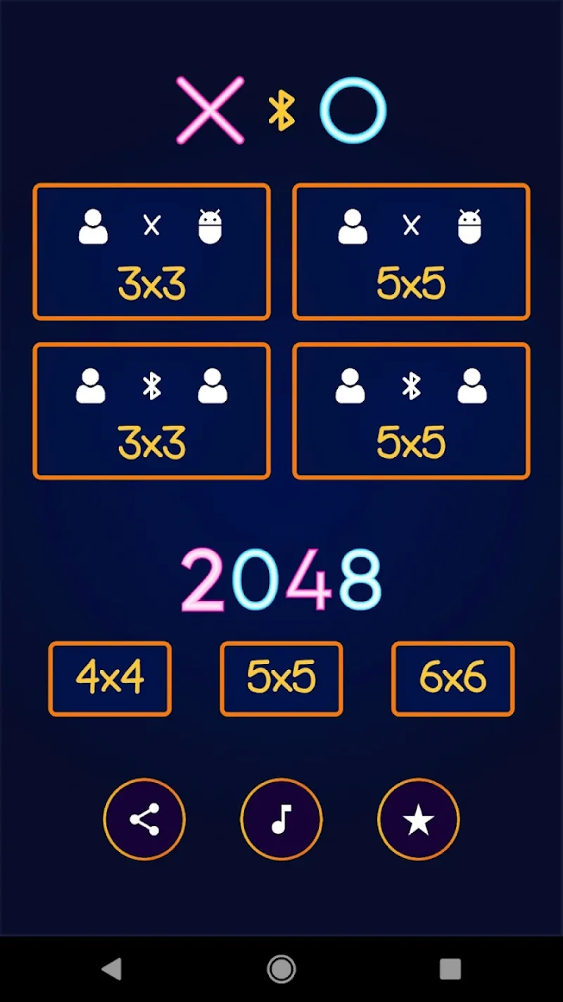 Tic tac toe AI XOXO Bluetooth - screenshot 3