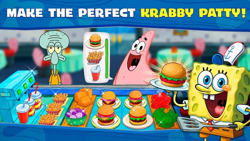 SpongeBob Krusty Cook-Off APK - screenshot 3