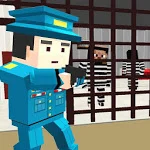 American Jail Break - Block Strike Survival Games MOD APK icon