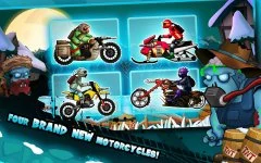Zombie Shooter Motorcycle Race - screenshot 1