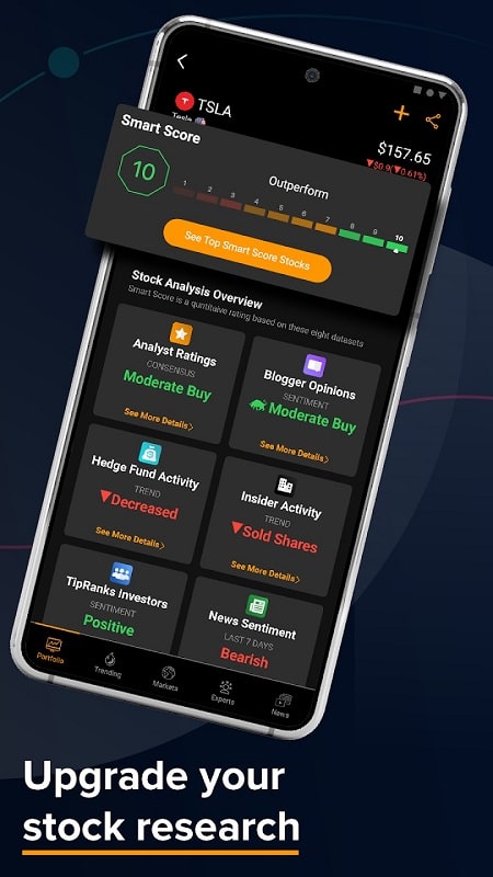 TipRanks Stock Market Analysis APK - screenshot 3