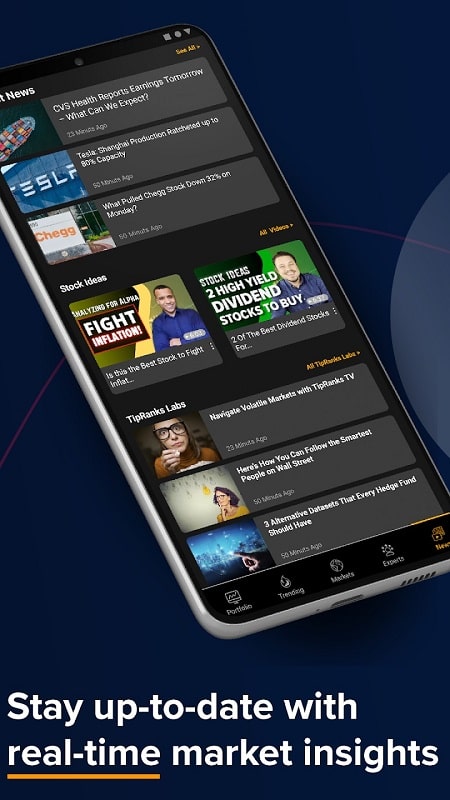 TipRanks Stock Market Analysis APK - screenshot 4