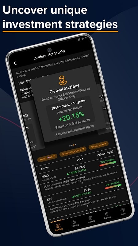 TipRanks Stock Market Analysis APK - screenshot 5