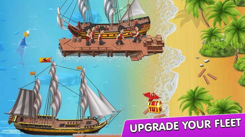 Pocket Ships Tap Tycoon APK - screenshot 1