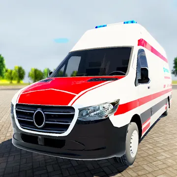 Ambulance Simulator 2021 - Emergency Van Minibus MOD APK icon