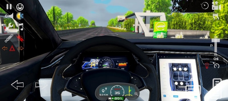 Electric Car Simulator 2022 APK - screenshot 1