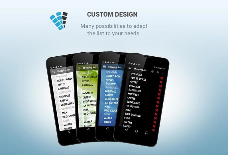 Shopping list voice input APK - screenshot 2