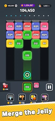 X2 JELLYMERGE APK 1.1.01 [Full Game] for Android - screenshot 4