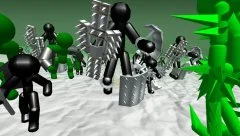 Stickman Simulator: Zombie Battle - screenshot 2