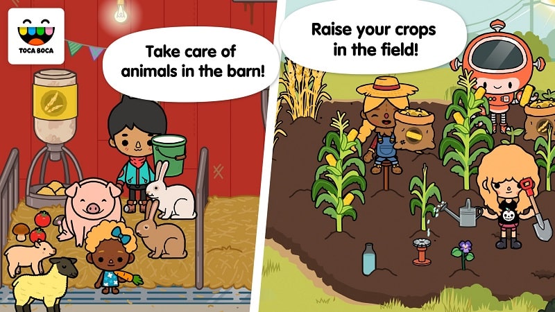 Toca Life Farm APK - screenshot 1