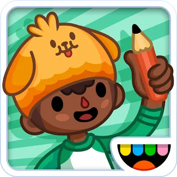 Toca Life: School MOD APK icon