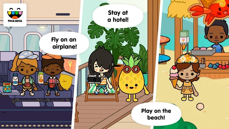 Toca Life Vacation APK - screenshot 1