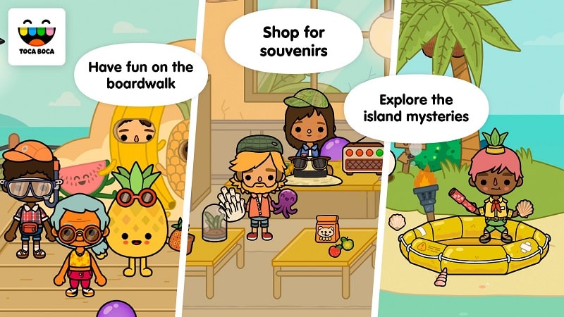 Toca Life Vacation APK - screenshot 2